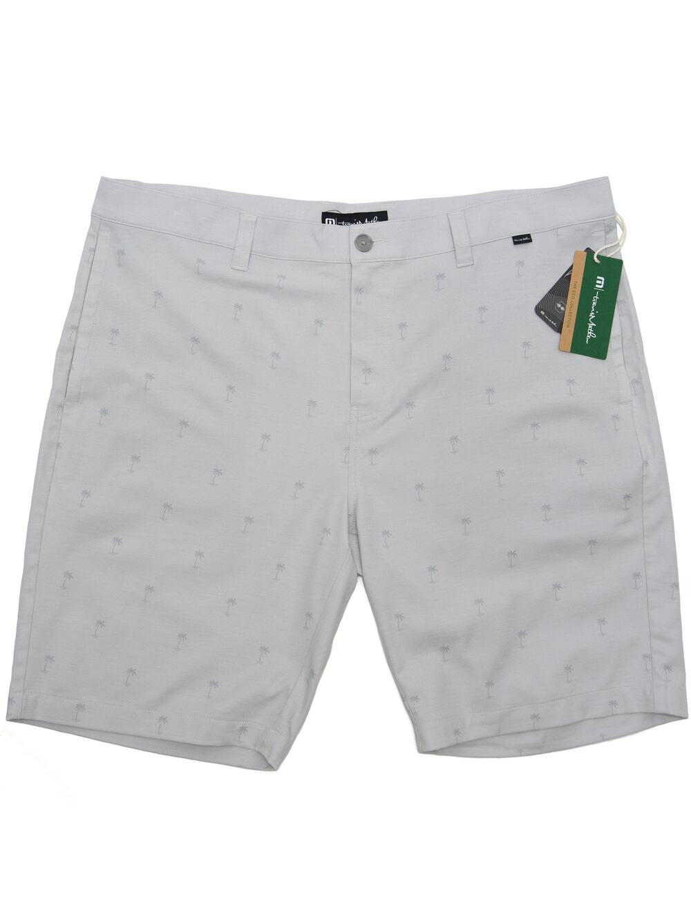 Travis Mathew Heather Gray Resort To This Golf Palm Tree Print Shorts Size 40